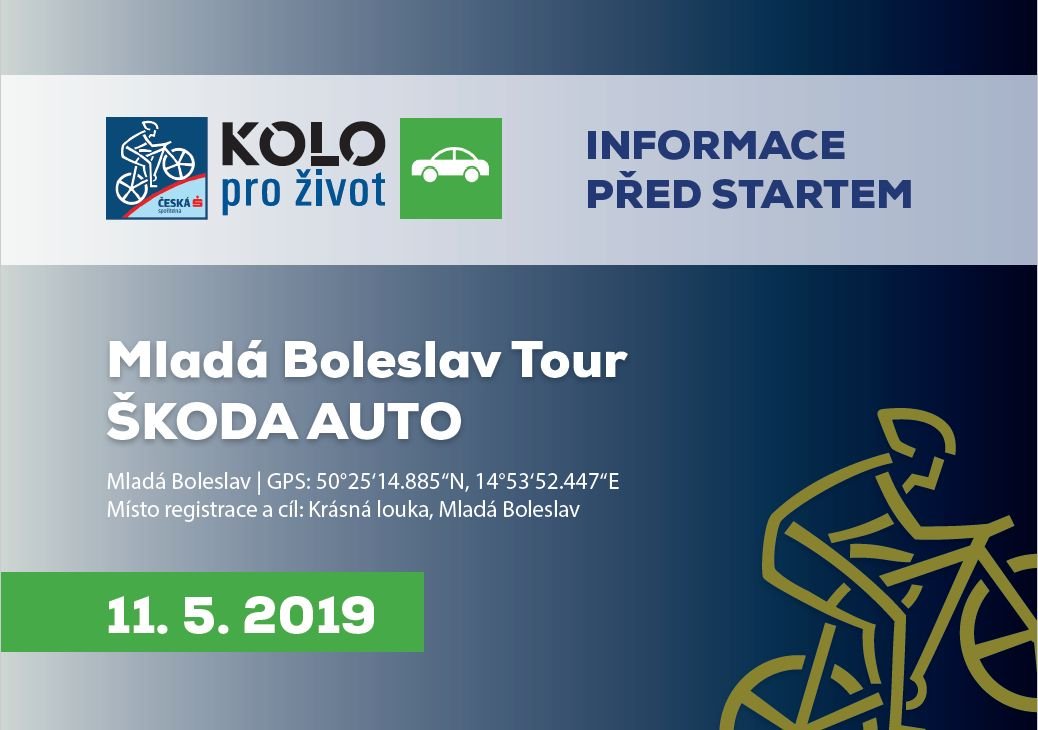 Aktuality před závodem Mladá Boleslav Tour ŠKODA AUTO 2019