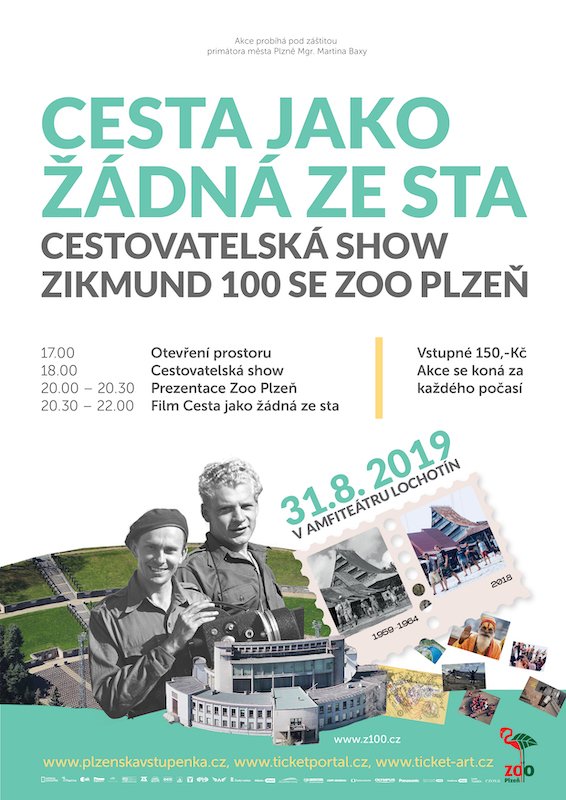 Spojte KPŽ v Plzni s  cestovatelskou show Zikmund 100 se ZOO Plzeň