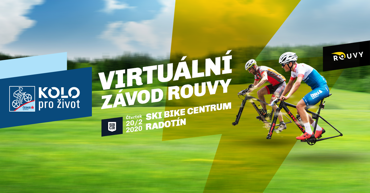 Virtuální závod KPŽ a ROUVY ve SKI BIKE Centru Radotín!