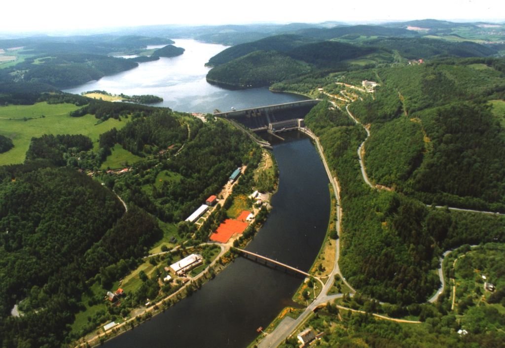 Dobrodružná prohlídka přehrady Orlík