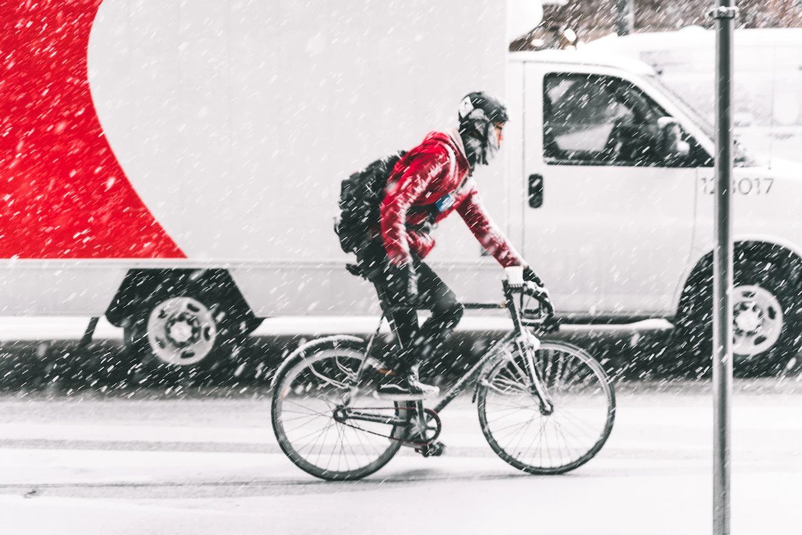 Cyklistika v zimě vs. správné oblečení